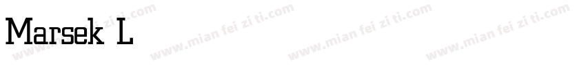 Marsek Light字体转换